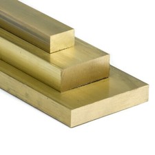 Laiton Plat 100x6mm Longueur