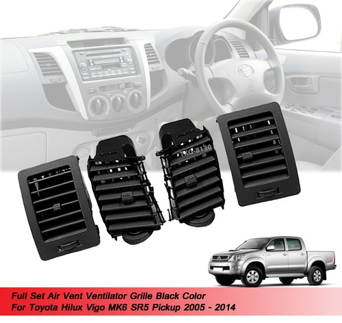 Kit grille aération noire - kit,