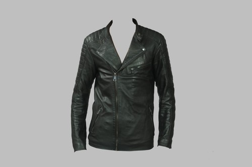 Stylish men leather jacket - men's,