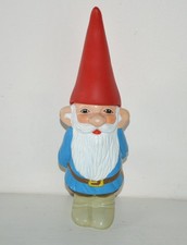 RARE bouteille flacon gel douche figurine vintage NAIN DAVID LE GNOME 80's