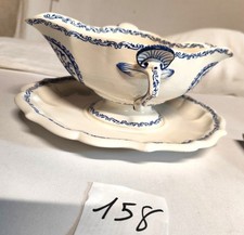 158-2 GIEN. Saucière en faïence. Modèle Rouen 1932. D 29 cm