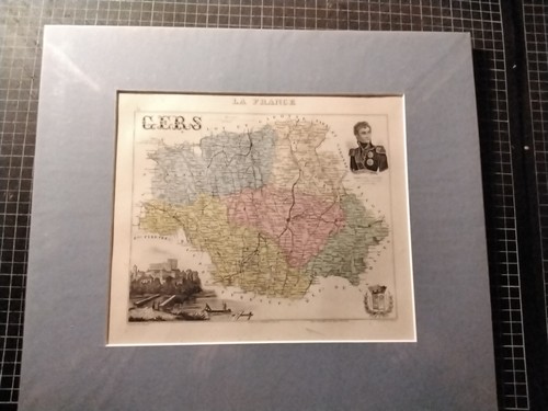 Carte ancienne migeon - carte,