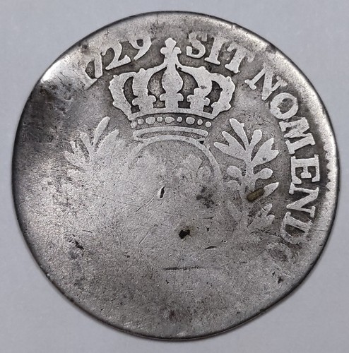 Monnaie argent ecu 1729 - argent,,