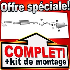 Ligne pot d'échappement pour