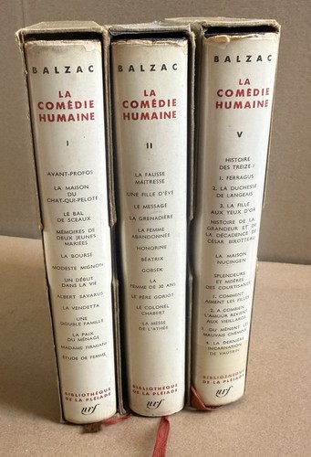 Balzac comédie humaine - balzac.,