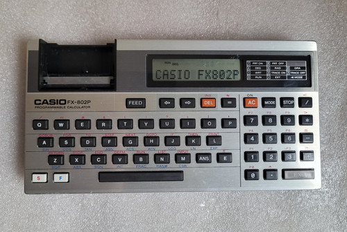 Calculatrice casio 802p - calculatrice, fx-802p