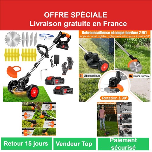 Débroussailleuse électrique - débroussailleuse,