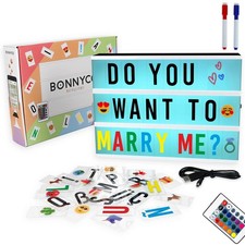 Boite Lumineuse Message avec