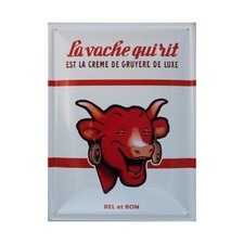 Plaque métal publicitaire