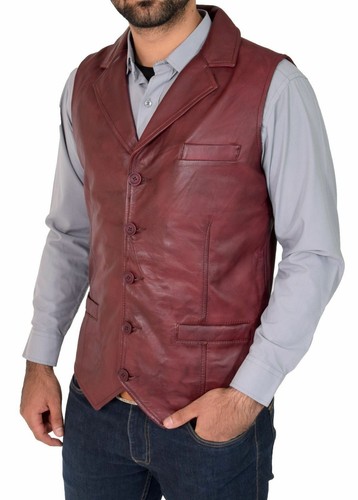 Hommes véritable cuir - véritable,