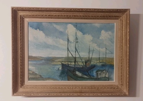 Grand tableau ancien - grand,
