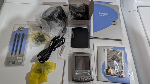 Vintage palm m505 handheld pda - vintage,