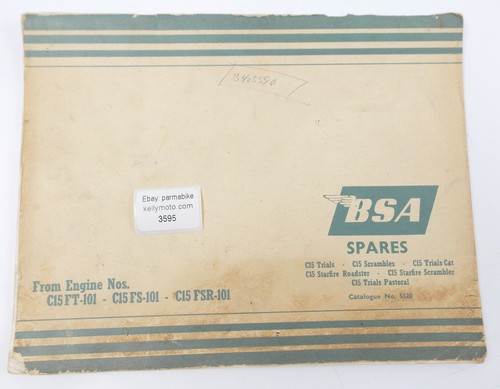 1960 bsa rechange - bsa, parties