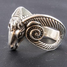 Bague En Argent .925 Bélier