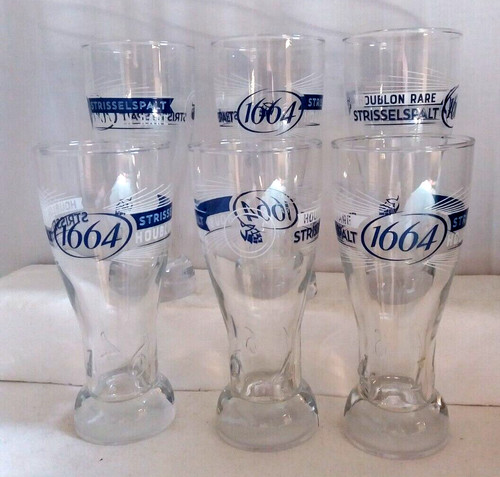 Lot verres bière - lot, 6