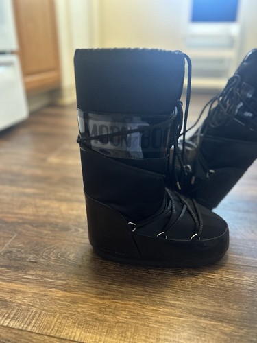 Moon boot leather snow - leather,