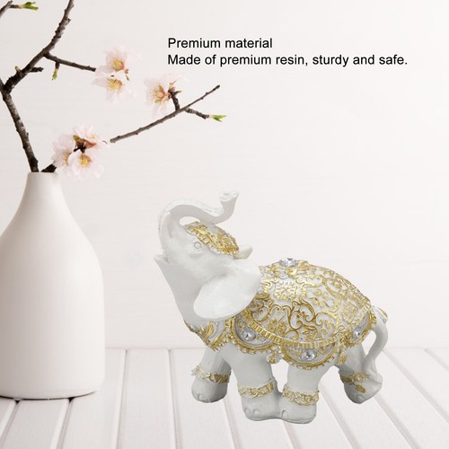 Statue éléphant blanc - Éléphant,