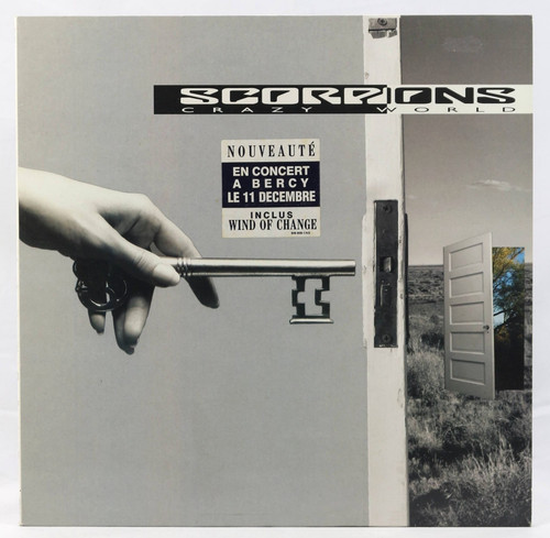 Scorpions crazy world vinyle - scorpions,