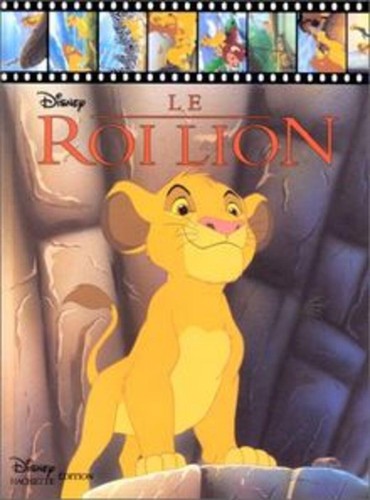 Livre roi lion - livre, disney