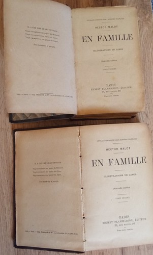 Livre ancien famille - livre,