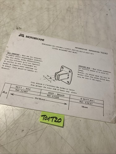 Note technique motobécane - technique,
