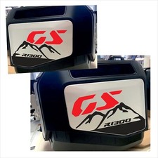 2 Adhésifs Montagnes Rouge GS