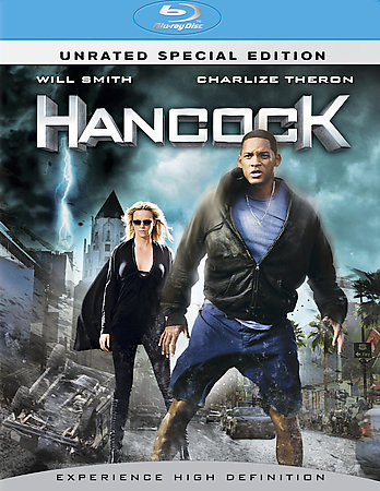 Hancock blu ray - disc,, 2008