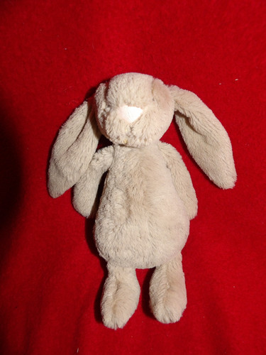 Doudou peluche lapin - lapin, beige