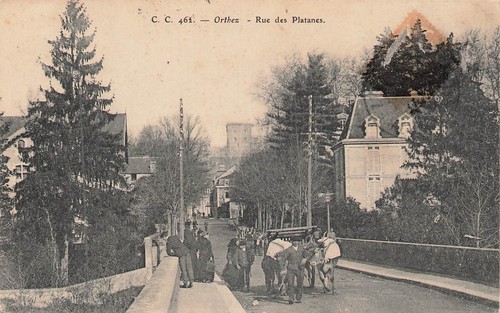 Orthez rue des platanes - 64,