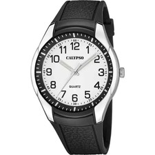 Montre Calypso K5843/1 Homme Quartz Étanche 100M Cadran 43mm Bracelet Noir