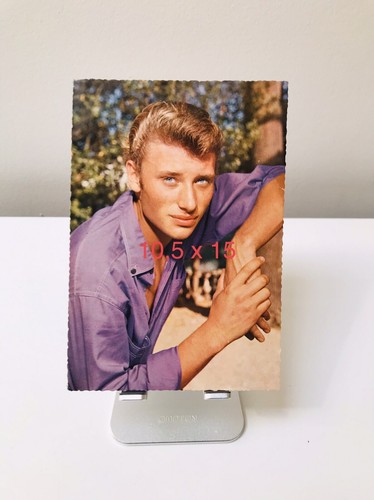Carte postale johnny hallyday - carte,