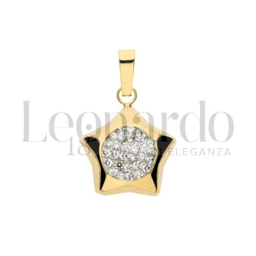 Pendentif étoile zirconée - pendentif,