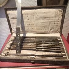 12 Couteaux XIXe Kozuka Meiji Pour Sabre Katana Edo