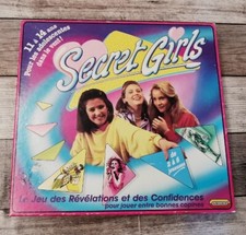Jeu de société complet Habourdin 1990 : SECRET GIRLS révélations et confidences