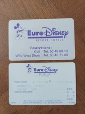 pass Euro Disney Disneyland ID