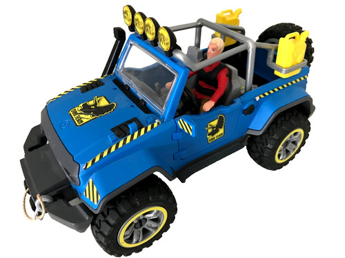 Schleich voiture 4x4 dinosaure - schleich,