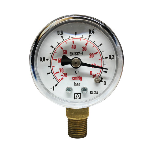 Vacuomètre ø40mm échelle - vacuomètre, Ø40mm,