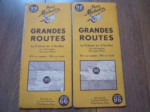 Cartes michelin n - cartes,