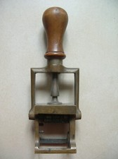 Tampon dateur encreur en