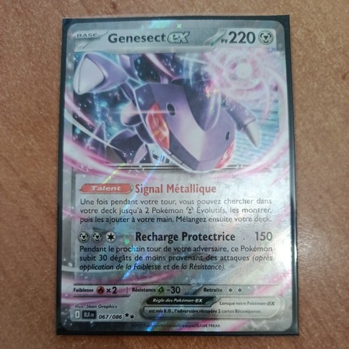 Carte pokémon genesect - carte,
