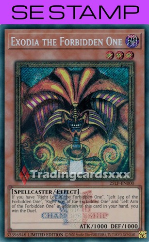 Exodia the forbidden - the,