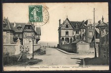 CPA Cabourg, Villa des Pitchooz et Villa Bonaire 