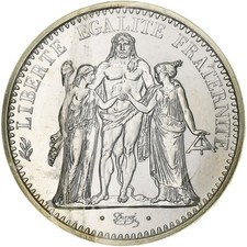 [#1211989] Frankrijk, 10 Francs, Hercule, 1973, Paris, Zilver, FDC, Gadoury:813,