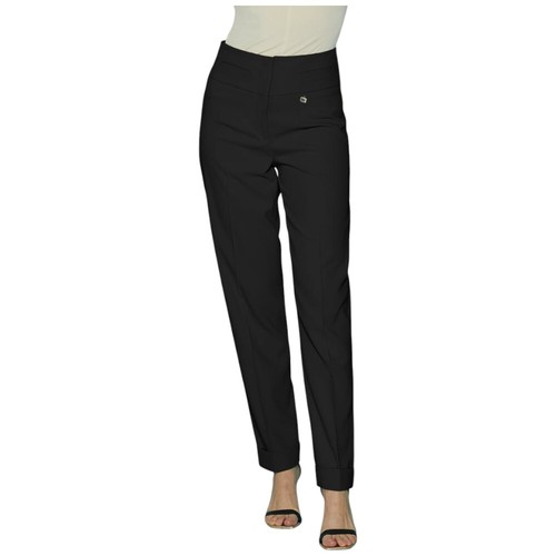 Pantalon noir taille haute - pantalon,
