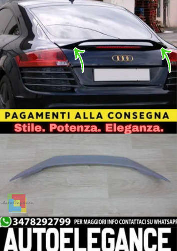 Spoiler coffre en - spoiler, abs