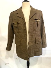 Ancien uniforme manteau veste Vareuse militaire Armée Française