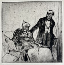 Coussens gravure eau forte