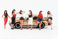 1:24 Figurine Pin Femme Girl Figurines Séléction American Diorama