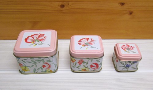 Boîtes gigogne floral - boîtes,