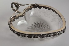 Coupelle Cœur argent cristal